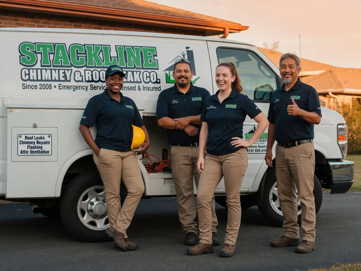 Chimney flashing repair company in Edinburg, ND